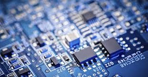 Circuit board closeup